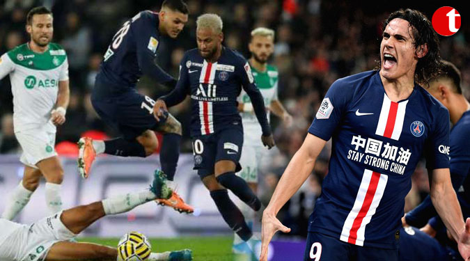 Cavani reaches 200-goal milestone in PSG''s win over Bordeaux