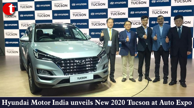 Hyundai Motor India unveils New 2020 Tucson at Auto Expo