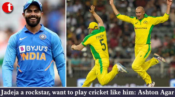 Jadeja a rockstar, want to play cricket like him: Ashton Agar