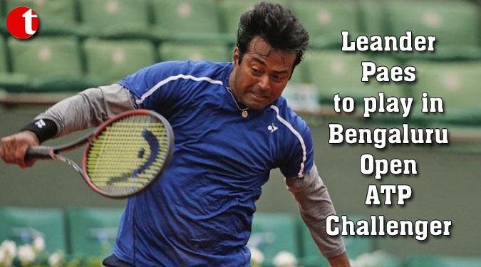 Leander Paes to play in Bengaluru Open ATP Challenger
