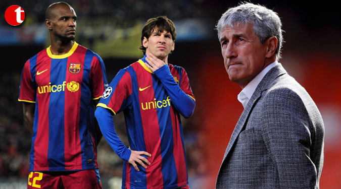 Setien refuses to be dragged into Messi-Abidal argument