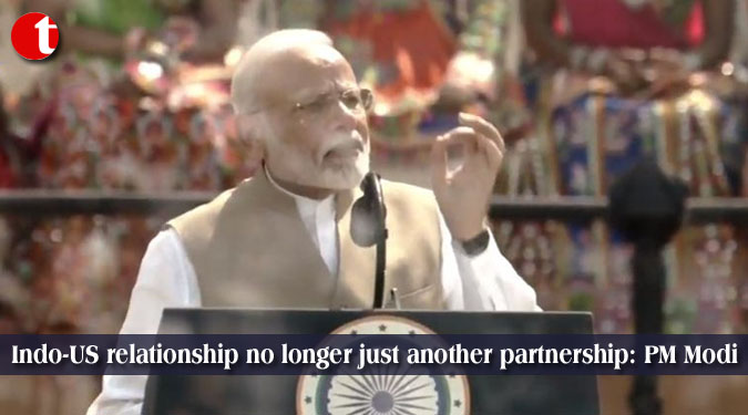 Indo-US relationship no longer just another partnership: PM Modi