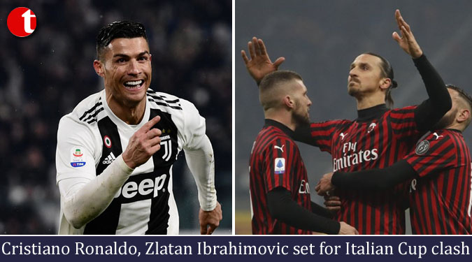 Cristiano Ronaldo, Zlatan Ibrahimovic set for Italian Cup clash