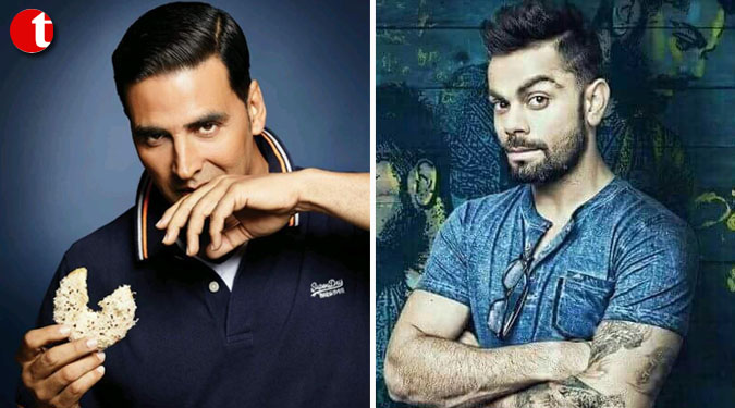 With Rs 1,691 crore, Virat defeats Akshay as India's most valuable celebrity