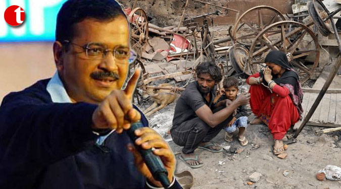 Will ensure relief to all riots victims: Arvind Kejriwal