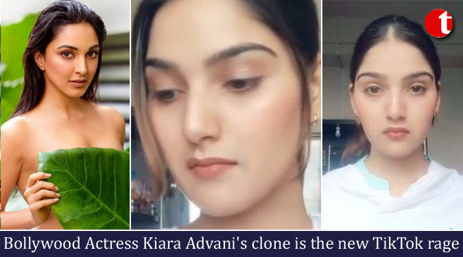 Bollywood Actress Kiara Advani’s clone is the new TikTok rage