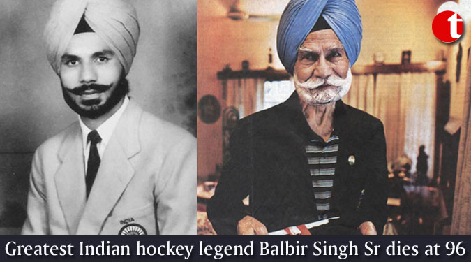 Greatest Indian hockey legend Balbir Singh Sr dies at 96