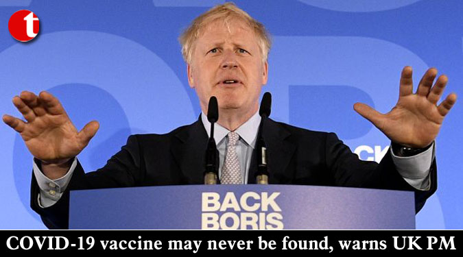 COVID-19 vaccine may never be found, warns UK PM