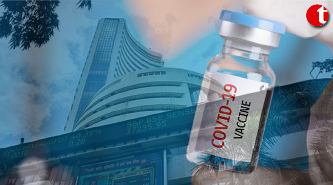 Sensex rallies amid Covid vaccine hopes