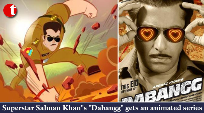 Superstar Salman Khan''s ''Dabangg'' gets an animated series