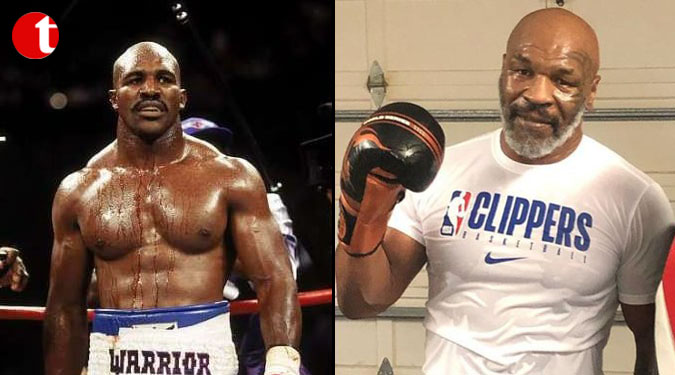 Evander Holyfield hints at comeback for potential Mike Tyson bout