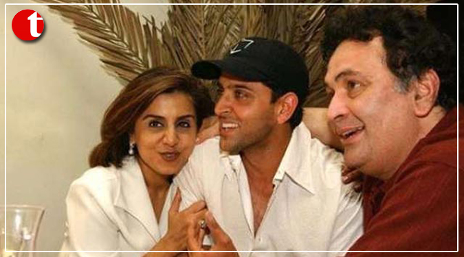 Hrithik Roshan to Rishi Kapoor: ”Thank you for being my childhood”