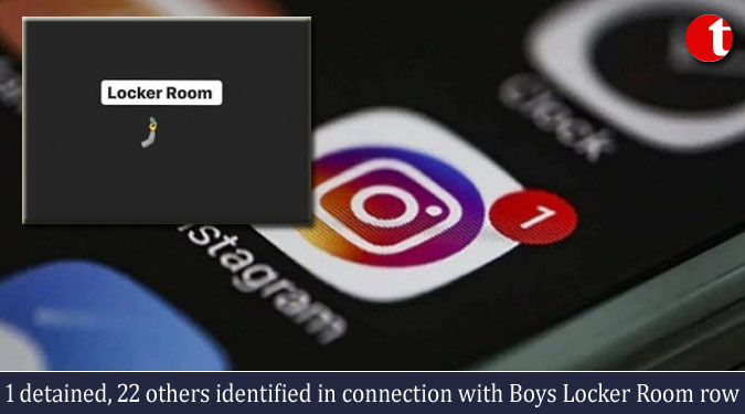 1 detained, 22 others identified in connection with Boys Locker Room row