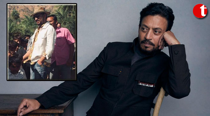 Irrfan Khan’s son Babil shares precious moment from actor’s life