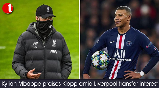 Kylian Mbappe praises Klopp amid Liverpool transfer interest