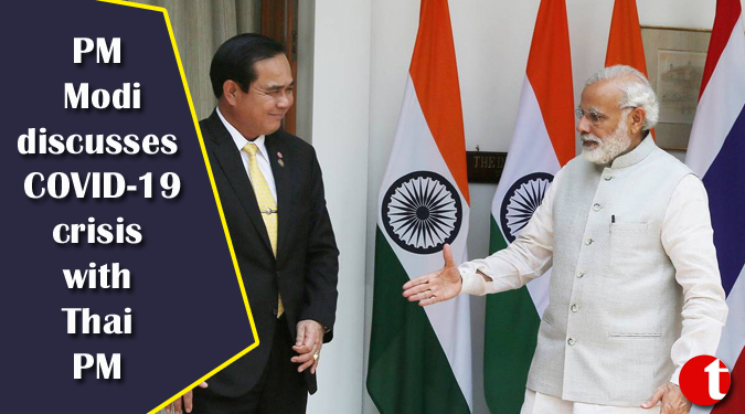 PM Modi discusses COVID-19 crisis with Thai PM