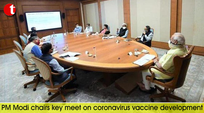 PM Modi chairs key meet on coronavirus vaccine development