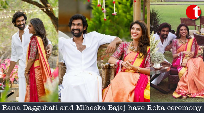 Rana Daggubati and Miheeka Bajaj have Roka ceremony