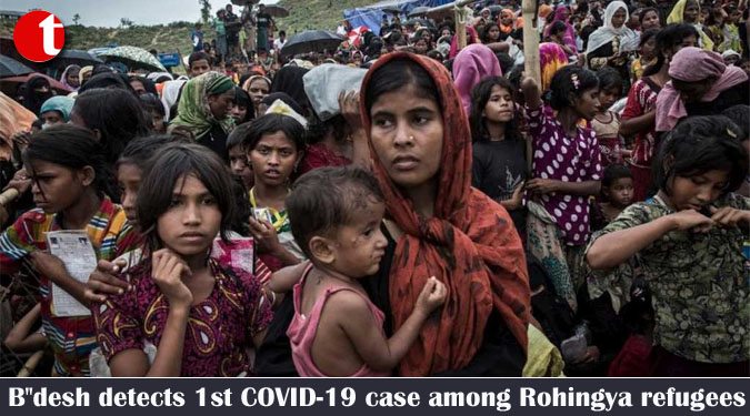 B''desh detects 1st COVID-19 case among Rohingya refugees