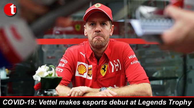 COVID-19: Vettel makes esports debut at Legends Trophy