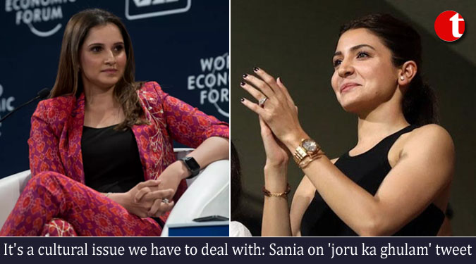It’s a cultural issue we have to deal with: Sania on ‘joru ka ghulam’ tweet