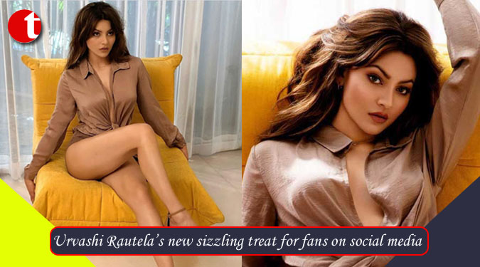 Urvashi Rautela’s new sizzling treat for fans on social media