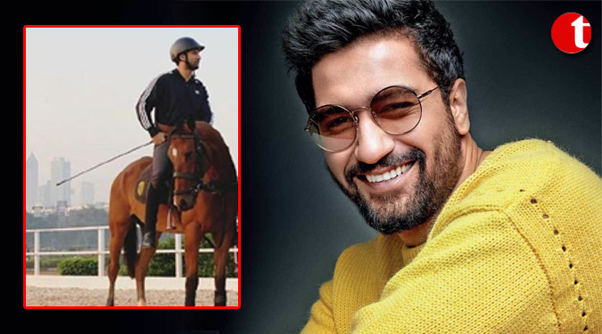 Vicky remembers his horse riding days in throwback photo