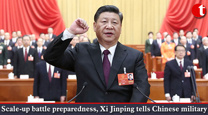 Scale-up battle preparedness, Xi Jinping tells Chinese military