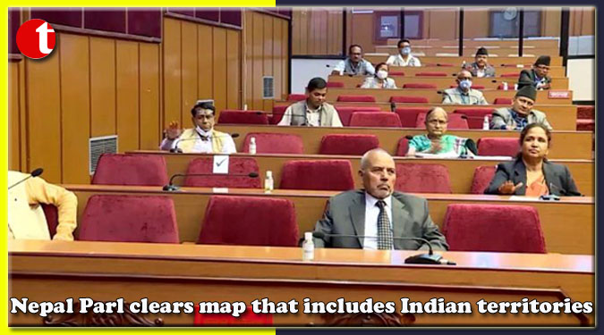 Nepal Parl clears map that includes Indian territories