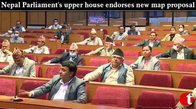 Nepal Parliament's upper house endorses new map proposal