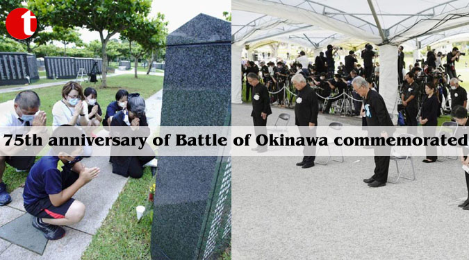 75th anniversary of Battle of Okinawa commemorated