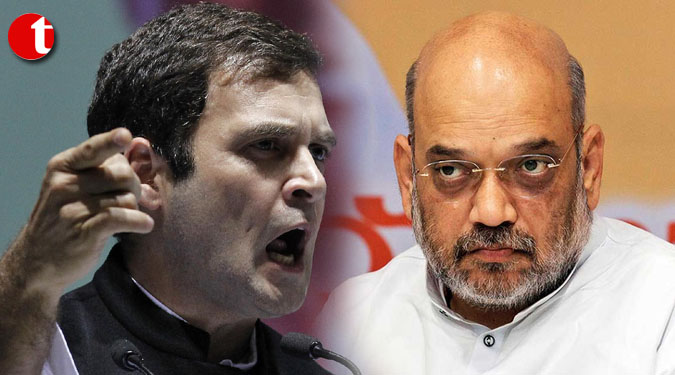 Everyone knows reality of borders: Rahul''s jibe at Shah