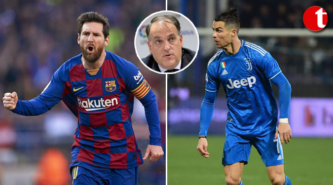 Ronaldo leaving had no impact on LaLiga, Messi''s case different: Tebas