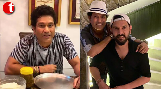 Tendulkar recalls early memories of watching Yuvraj