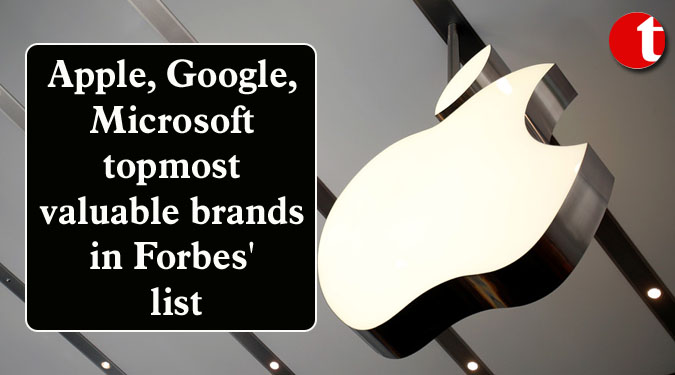 Apple, Google, Microsoft topmost valuable brands in Forbes’ list