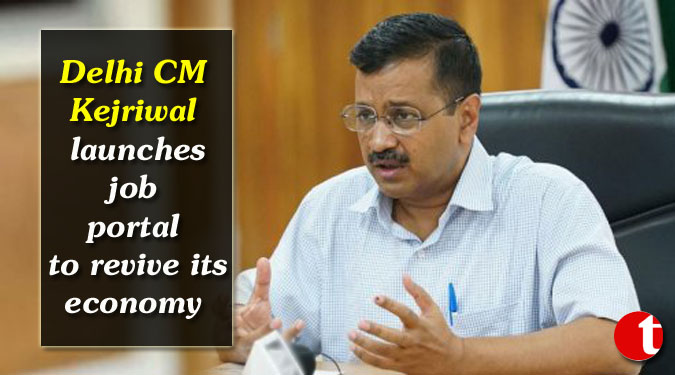 Delhi CM Kejriwal launches job portal to revive its economy