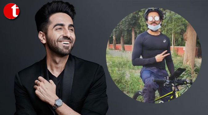 I have been a cycling enthusiast all my life: Ayushmann Khurrana