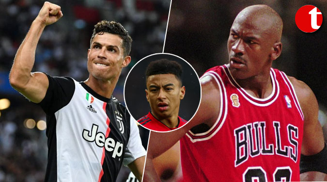 Ronaldo is the Michael Jordan of football, says Lingard