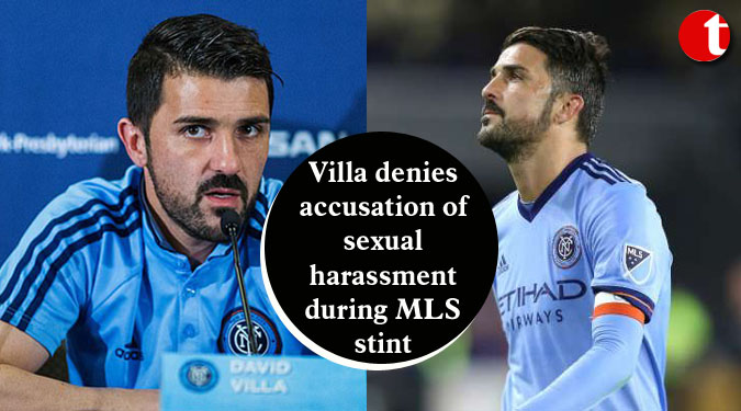 Villa denies accusation of sexual harassment during MLS stint