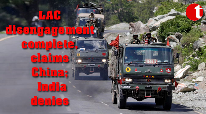 LAC disengagement complete, claims China; India denies