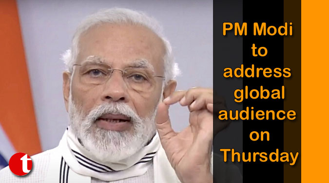 PM Modi to address global audience on Thursday