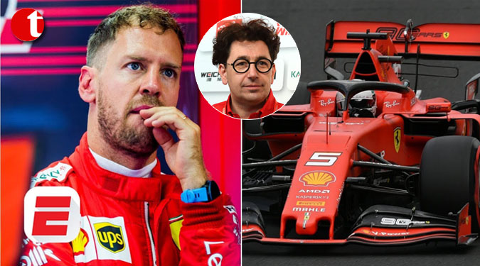 Pandemic sealed Vettel's departure, says Ferrari boss