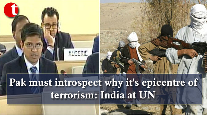 Pak must introspect why it's epicentre of terrorism: India at UN