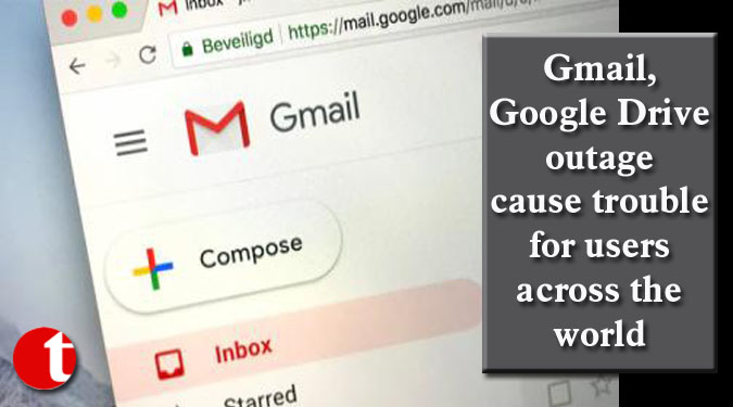 Gmail, Google Drive outage cause trouble for users across the world