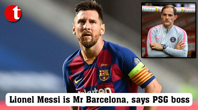 Lionel Messi is Mr Barcelona, says PSG boss