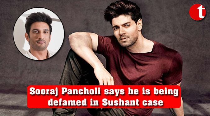 Sooraj Pancholi says he is being defamed in Sushant case