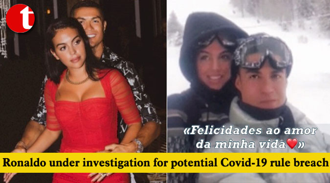 Ronaldo under investigation for potential Covid-19 rule breach