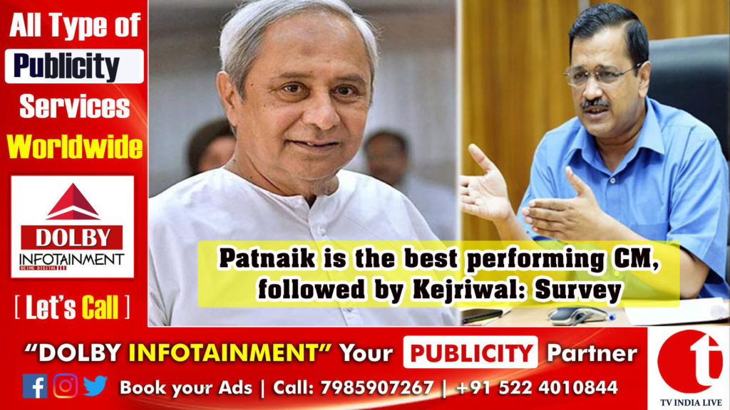 Patnaik is the best performing CM, followed by Kejriwal: Survey