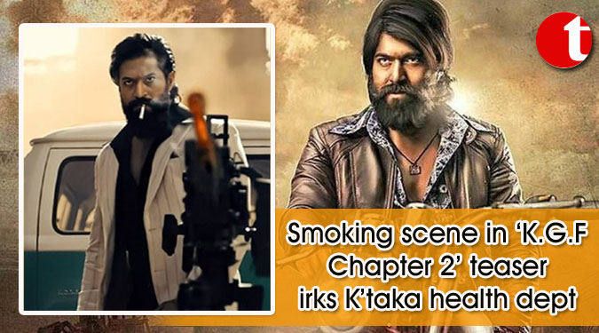 Smoking scene in ‘K.G.F Chapter 2’ teaser irks K’taka health dept