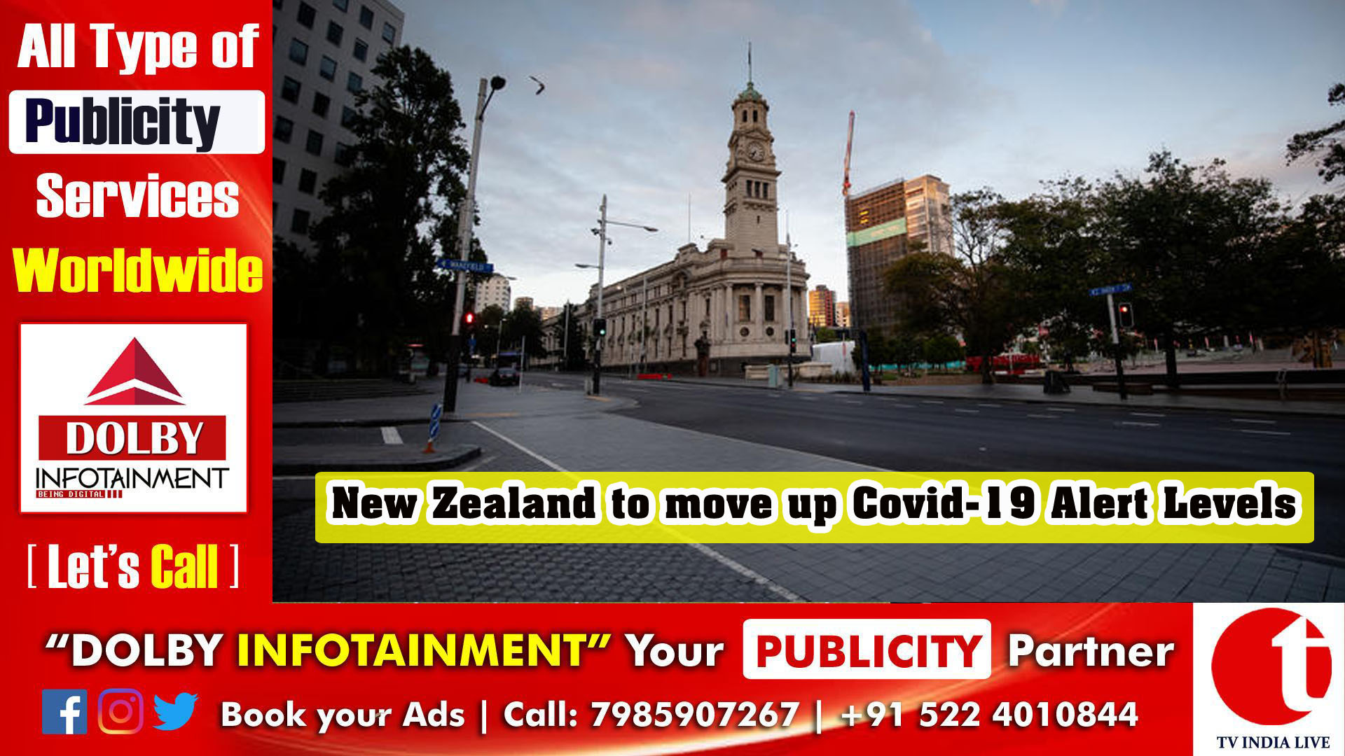 New Zealand to move up Covid-19 Alert Levels